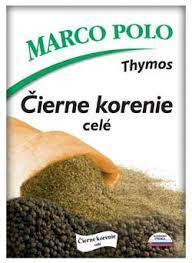 Čierne korenie celé
