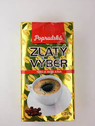 Káva popradská zlaty vyber mleta 250g