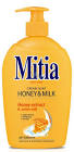 Mitia tekuité mydlo honey & milk 500ml